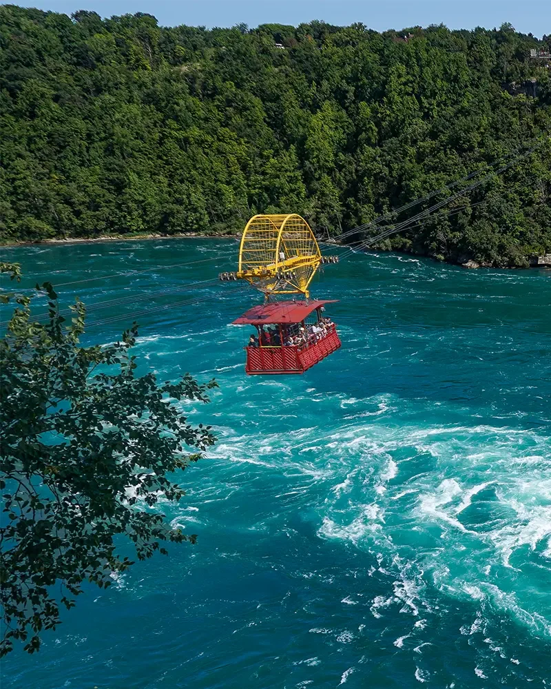 Breathtaking view of the Horseshoe Falls from the Canadian Side